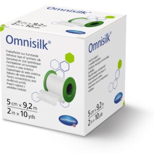 Plasture Omnisilk 5 cm x 9.2 m – Matase sintetica Hartmann