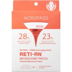 Plasturi antirid cu retinol pentru zone localizate ACROPASS Reti-RN Microcone Patch Slim Type