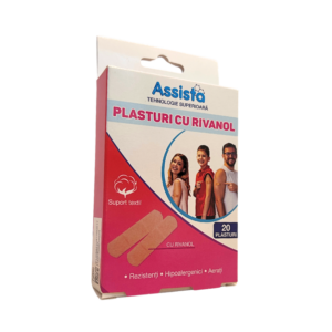 Plasturi cu Rivanol 19mm*72mm