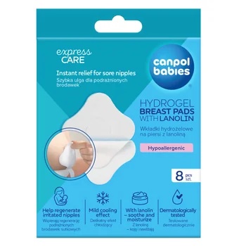 Plasturi cu hidrogel si lanolina pentru mameloane iritate 1/656