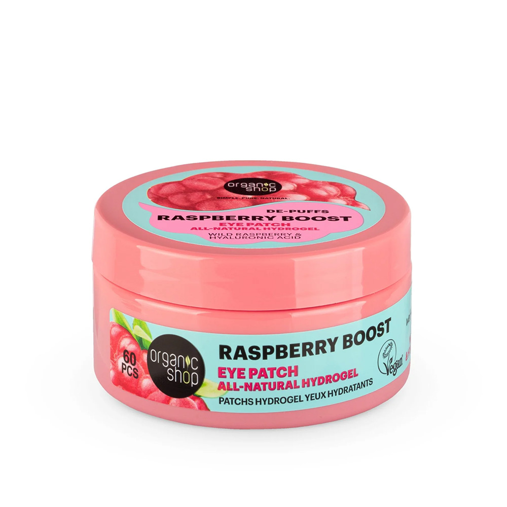 Plasturi de ochi cu hidrogel Raspberry Boost