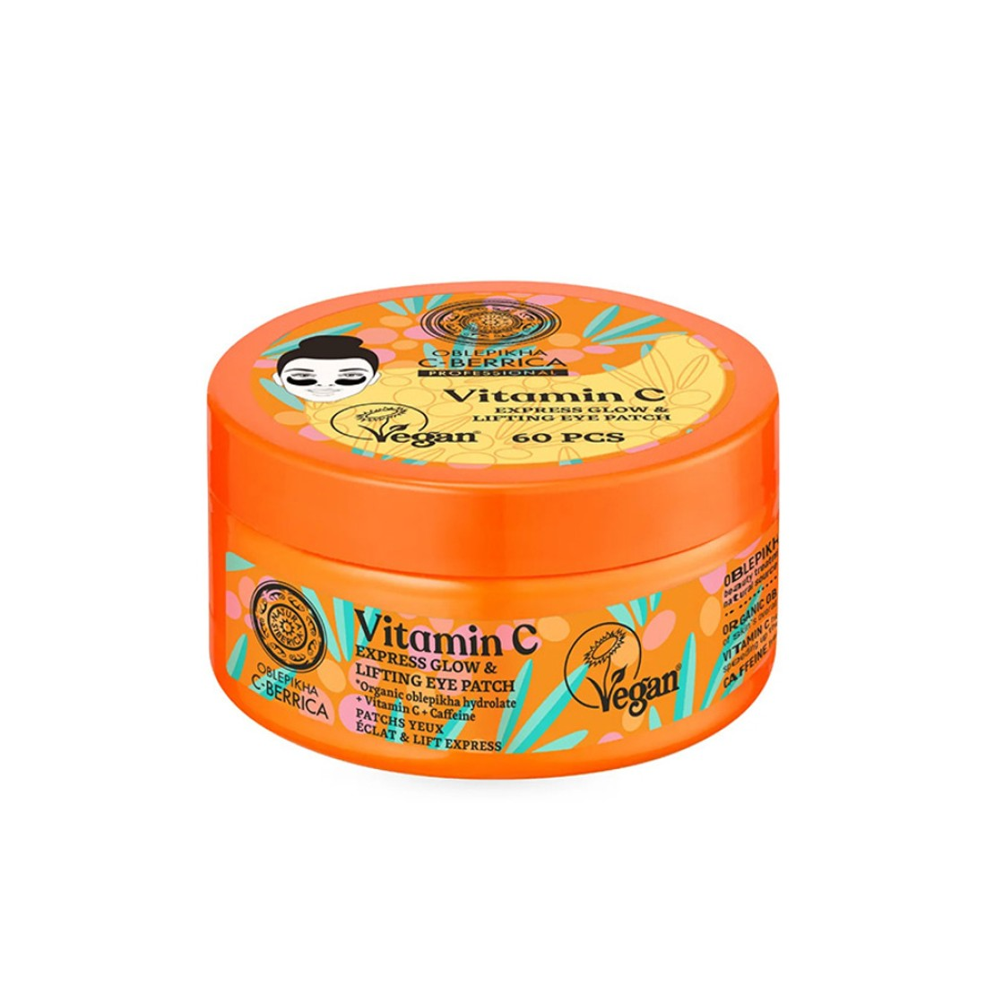 Plasturi de ochi pentru lifting si luminozitate Oblepikha C-Berrica