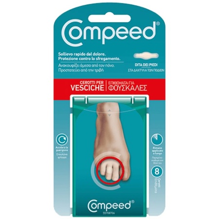 Plasturi interdigitali pentru basici Compeed Blister Toes
