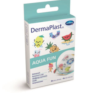 Plasturi rezistenti la apa DermaPlast Kids Aqua fun 12 bucati