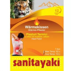 Plasturi termici cu efect de incalzire 12 ore
