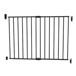 Poarta extensibila metal negru 62-102cm
