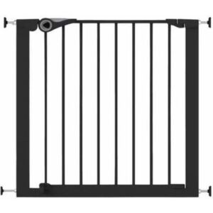 Poarta montare prin presiune 75-82cm Metal Negru Easy Fix