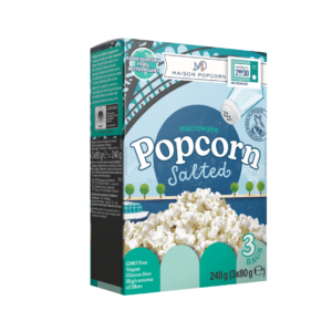 Popcorn pentru microunde cu sare