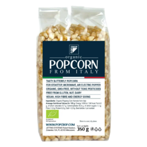 Porumb galben bio popcorn