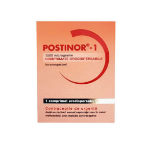 Postinor - 1 1500 micrograme 1 comprimat orodispersabil Gedeon Richter