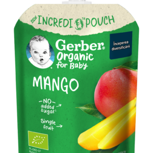 Pouch din mango Bio de la 6 luni