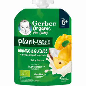 Pouch din mango si gutui Bio de la 6 luni