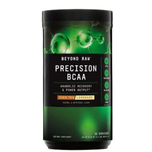 Precision BCAA cu aroma de iced tea lemonade Beyond Raw