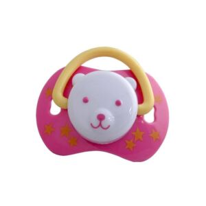 Primii Pasi R0333I - Suzeta Roz Silicon Fata Ursuleti