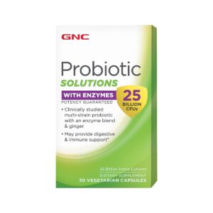 Probiotic cu enzime digestive 25 Miliarde CFUs Probiotic Solutions With Enzymes