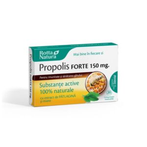 Propolis Forte cu patlagina si miere 150 mg
