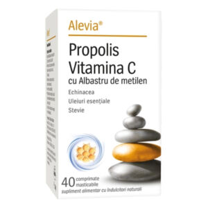 Propolis vitamina C cu albastru de metilen