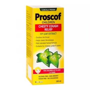 Proscof sirop copii pentru tuse cu extract de iedera
