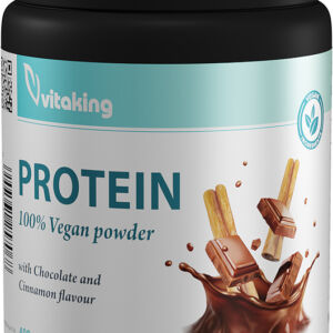 Proteina vegetala cu gust de scortisoara si ciocolata