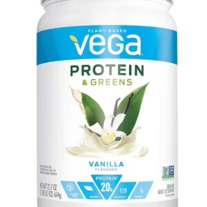 Proteina vegetala si verdeturi cu aroma de vanilie