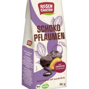 Prune glazurate in ciocolata neagra bio