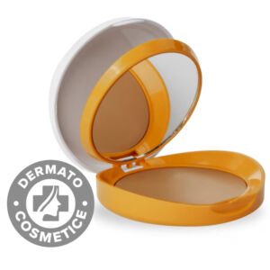 Pudra compacta fara ulei cu SPF50 nuanta Bronze Heliocare