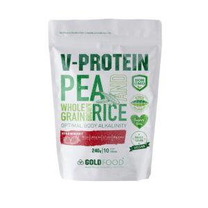 Pudra proteica V Protein cu capsuni