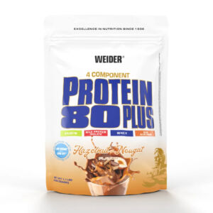 Pudra proteica cu aroma de Hazelnut-Nougat Protein 80+