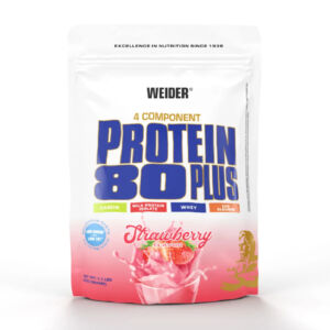 Pudra proteica cu aroma de Strawberry Protein 80+