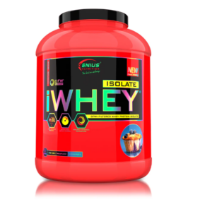 Pudra proteica cu aroma de briose cu afine iWhey Isolate