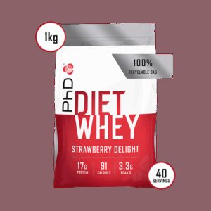Pudra proteica cu aroma de capsuni Diet Whey