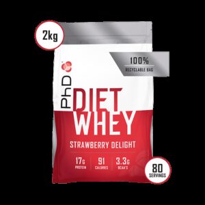 Pudra proteica cu aroma de capsuni Diet Whey