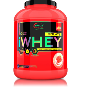 Pudra proteica cu aroma de capsuni iWhey Isolate