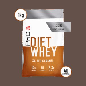Pudra proteica cu aroma de caramel sarat Diet Whey