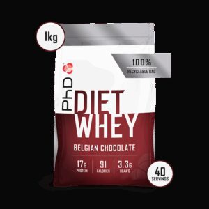 Pudra proteica cu aroma de ciocolata belgiana Diet Whey