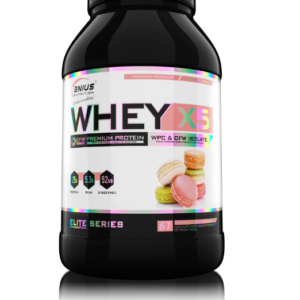 Pudra proteica cu aroma de macarons Whey-X5