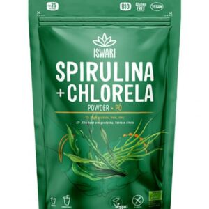 Pulbere bio de spirulina si chlorella