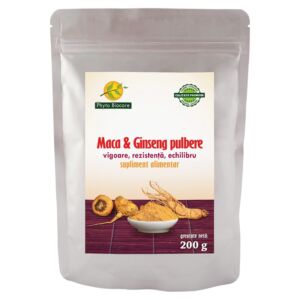 Pulbere de maca si ginseng