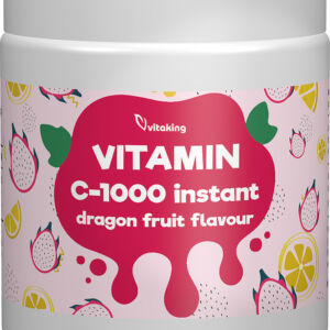 Pulbere instant de Vitamina C cu aroma de fructul dragonului