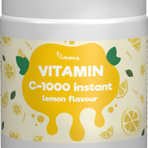 Pulbere instant de Vitamina C cu aroma de lamaie