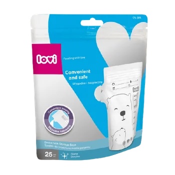 Pungi pentru stocarea laptelui matern