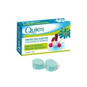 Quies Dopuri Urechi Silicon pentru Inot Copii – 3 Perechi