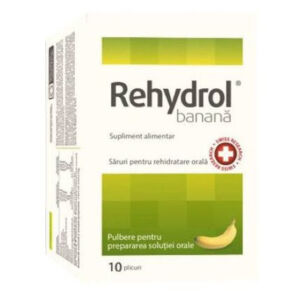 Rehydrol Banana – 10 plicuri – MBA Pharma