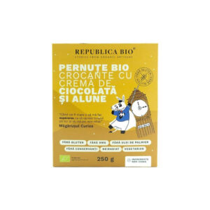 Republica BIO Pernute Bio crocante cu crema de ciocolata si alune FARA GLUTEN