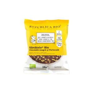 Republica BIO Sanatele Bio Ciocolata neagra si portocala fara gluten
