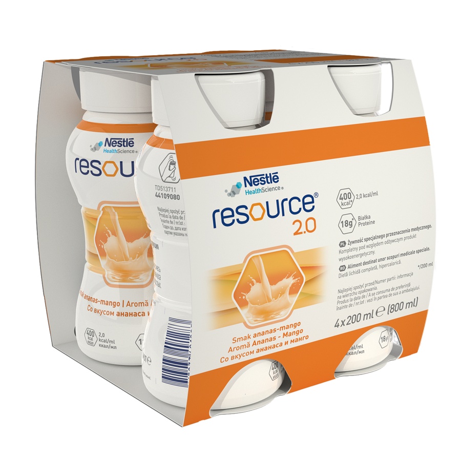 Resource 2.0 fara gluten cu aroma de ananas si mango