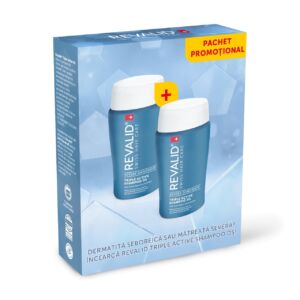 Revalid DS Triple Active Pachet Sampon pentru matreata severa