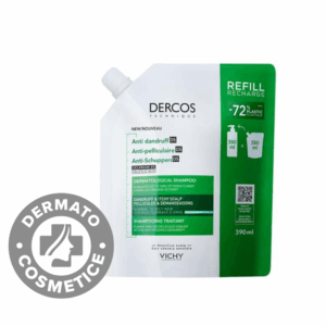 Rezerva Eco Sampon anti-matreata pentru par normal si gras Dercos