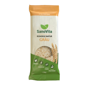 Rondele din grau expandat