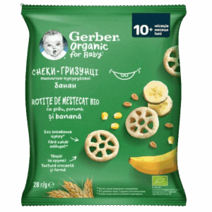 Rotitele de mestecat eco organic cu gust de banana